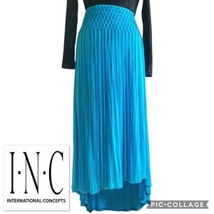 INC International Concepts Turquoise Maxi Skirt